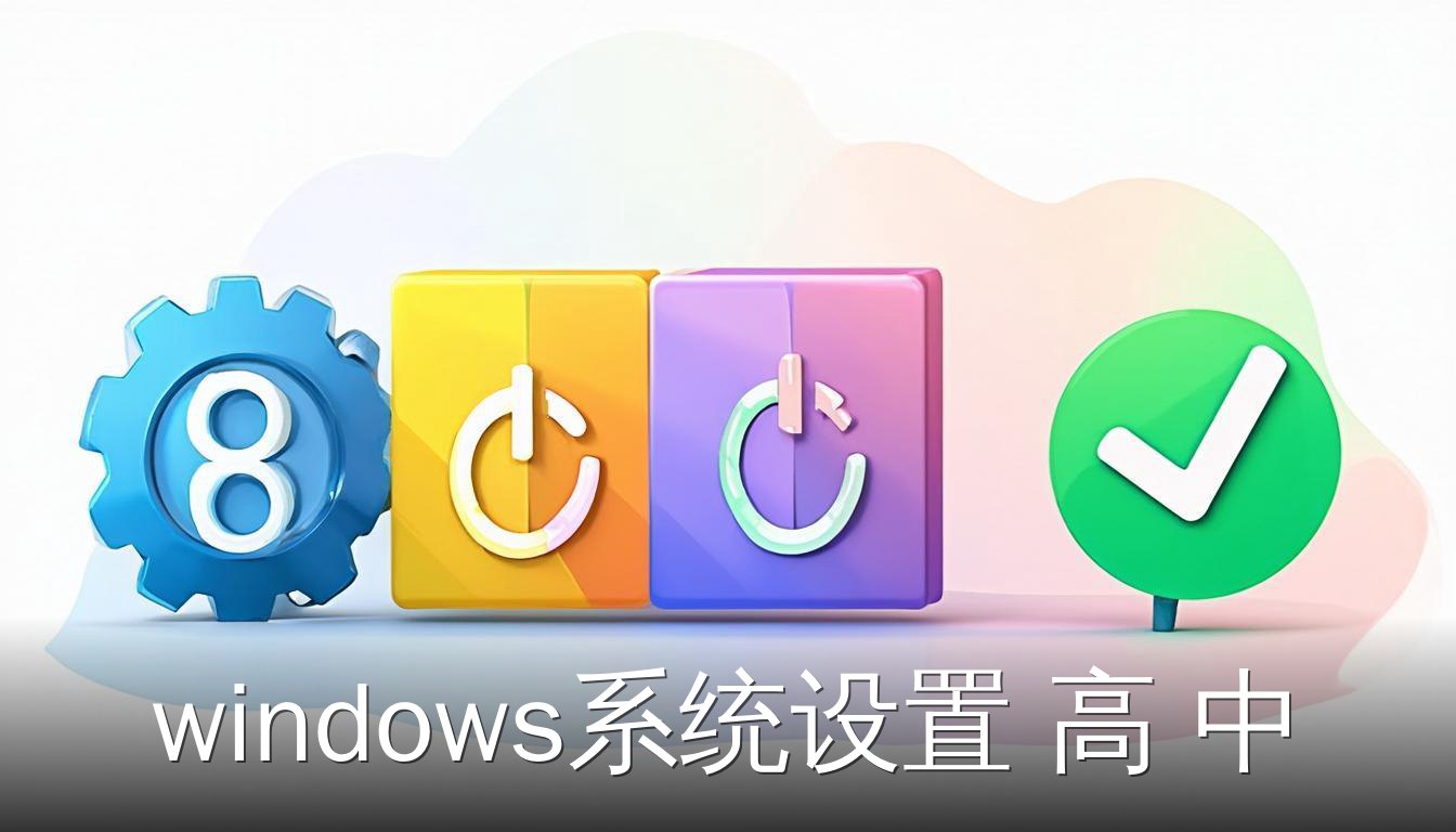Windows系统设置高、中、低电源计划切换示意图